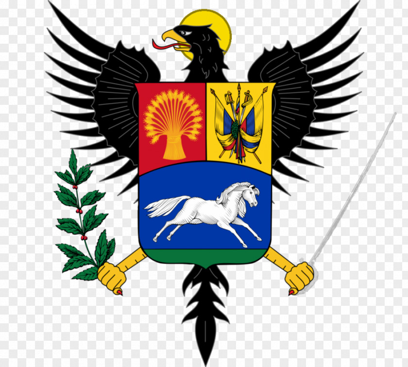 United States Of Venezuela Coat Arms Gran Colombia PNG