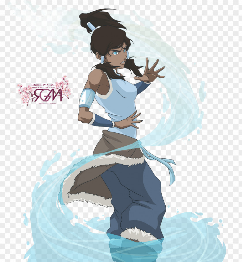 Aang Korra Asami Sato Tenzin Katara PNG