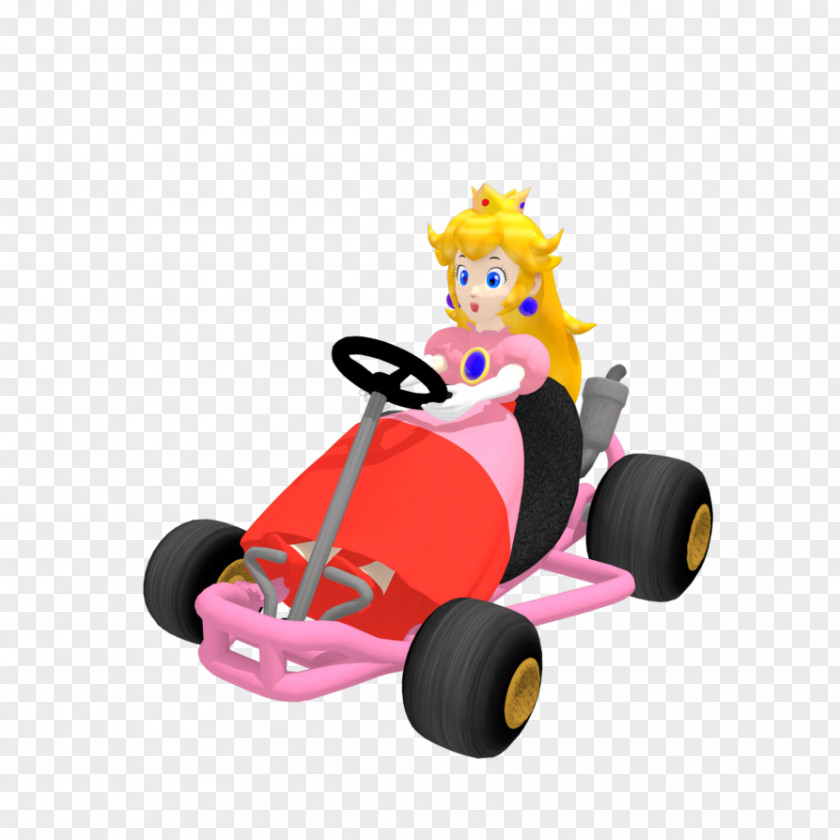 Cartoon Peach Mario Kart 64 Princess Nintendo Bros. Luigi PNG