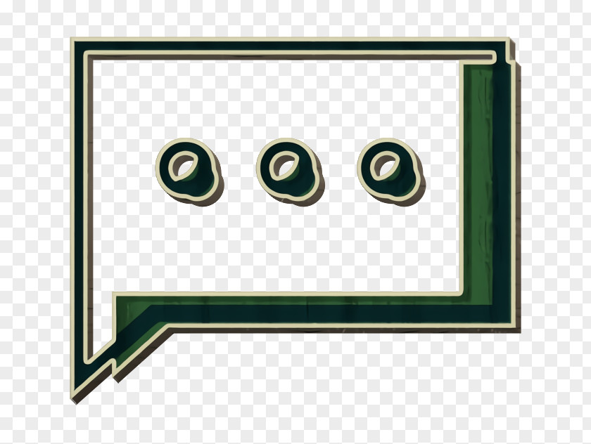 Games Rectangle Dot Icon Message PNG