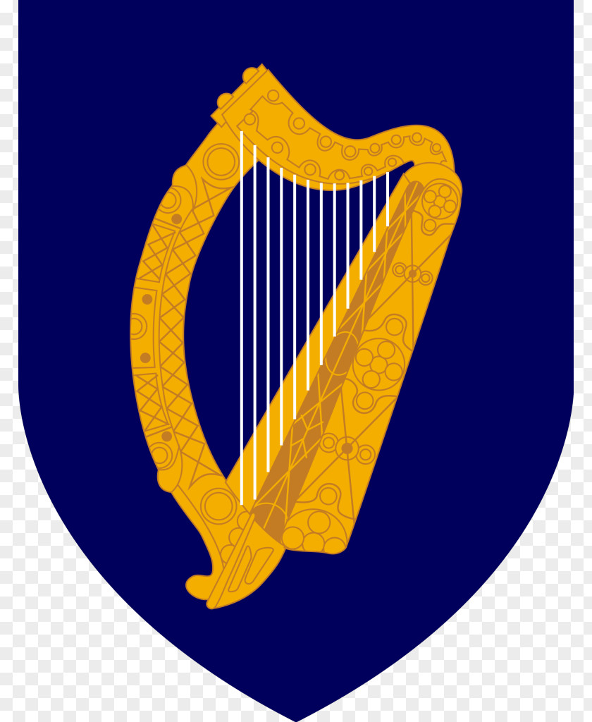 Harp Coat Of Arms Ireland Ulster Flag PNG