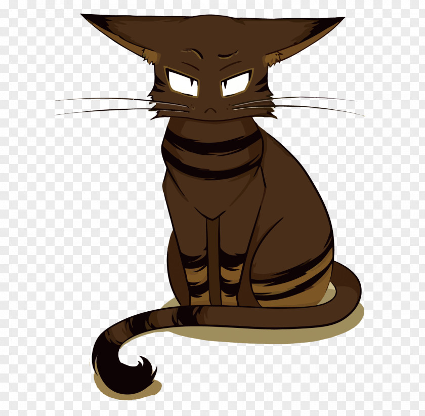 Vector Cat Staring Meow PNG