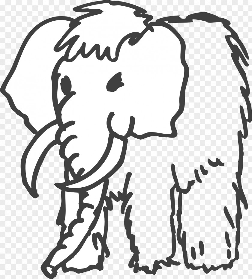 Woolly Mammoth Drawing Ice Age Saber-toothed Cat Clip Art PNG