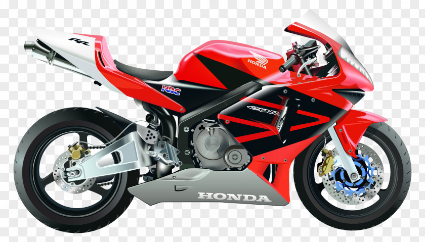 Cartoon Painted Modern Stylish Elegance Motorcycle Honda CBR600RR Car Fuel Injection CBR600F PNG