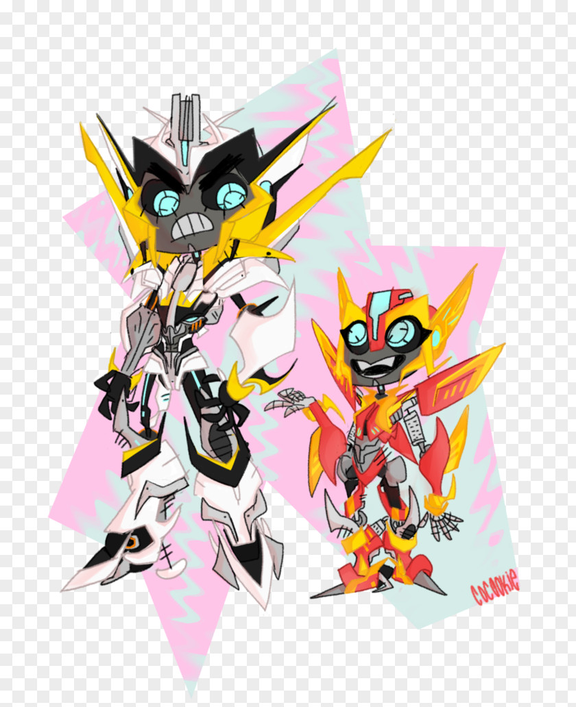 Design Graphic Mecha PNG