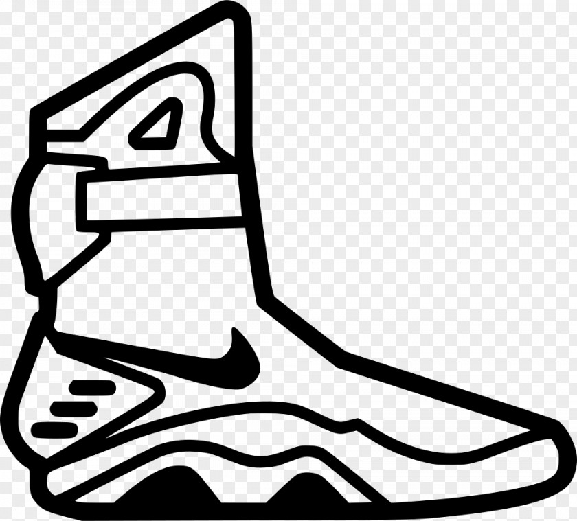 Nike Mag Marty McFly Drawing Shoe PNG