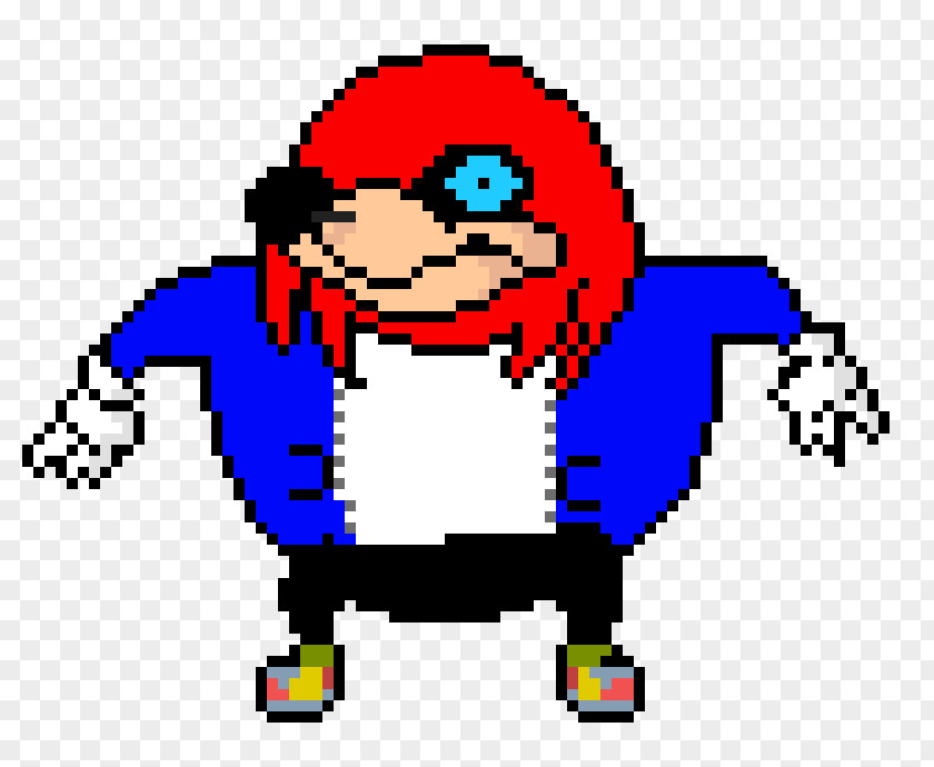 Sprite Knuckles The Echidna Undertale Uganda Pixel Art PNG