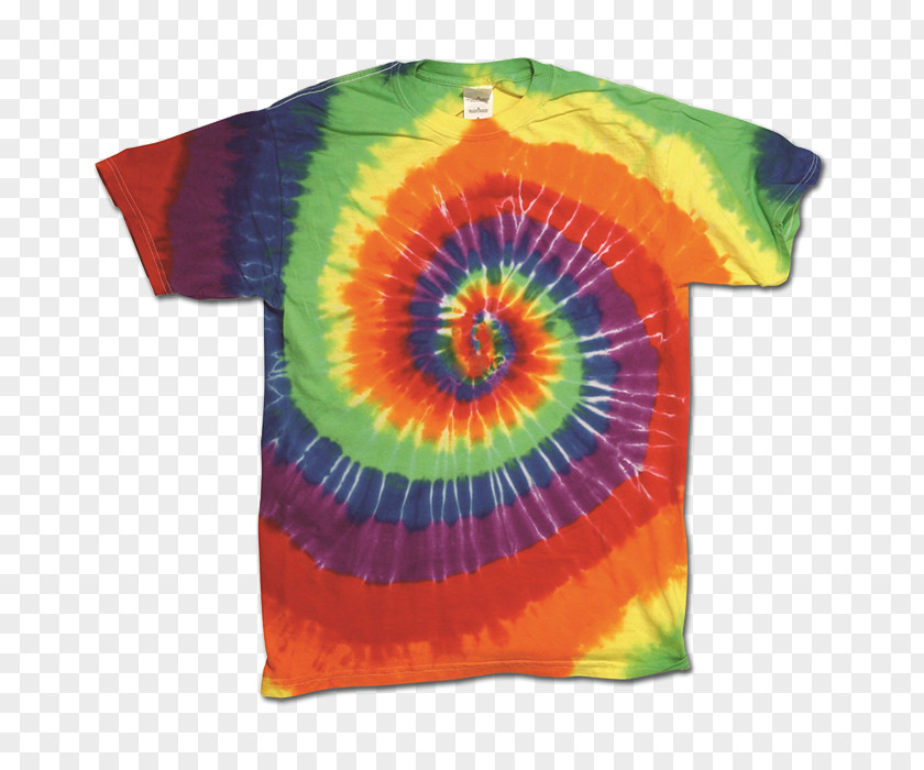 T-shirt Long-sleeved Tie-dye Clothing PNG