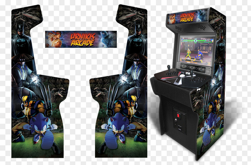 Tron Arcade Game Street Fighter IV Cabinet Video PNG