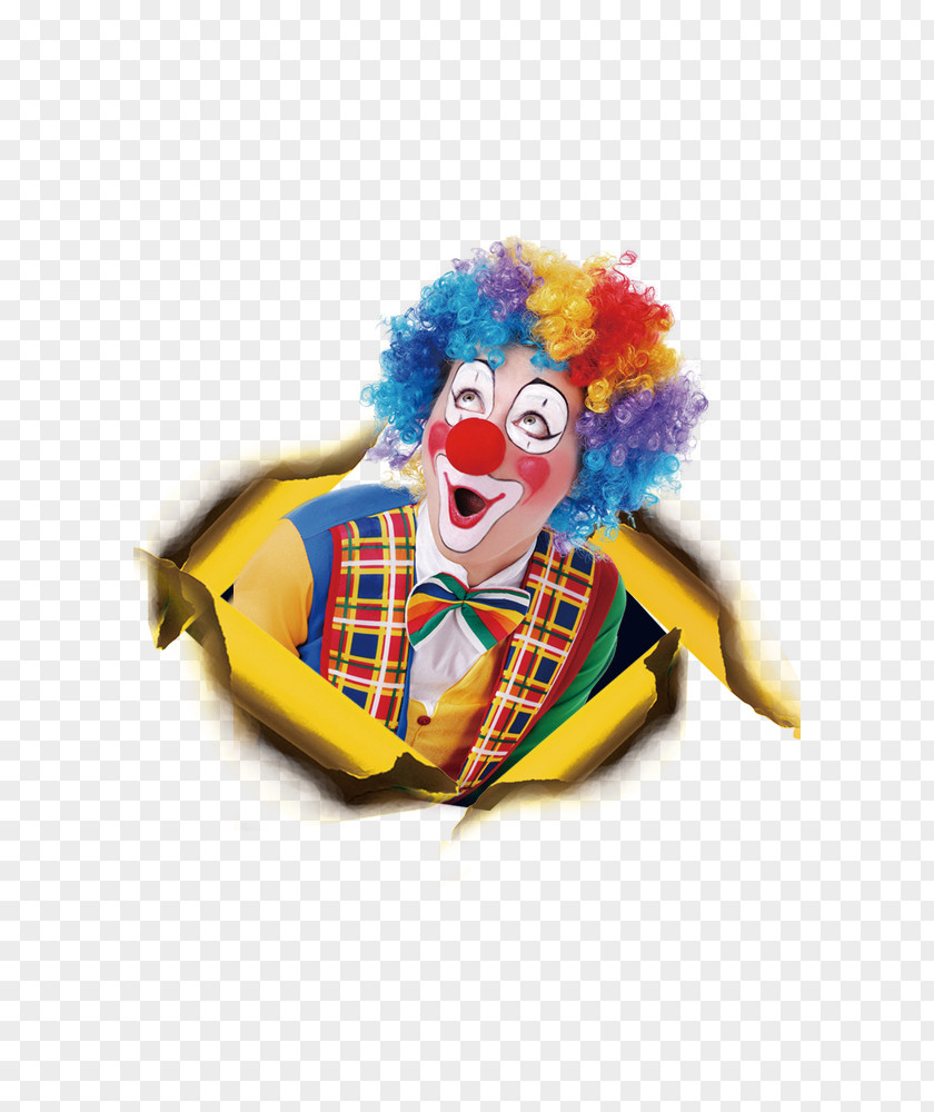 April Fool's Day Clown Image Element Poster Download Humour PNG