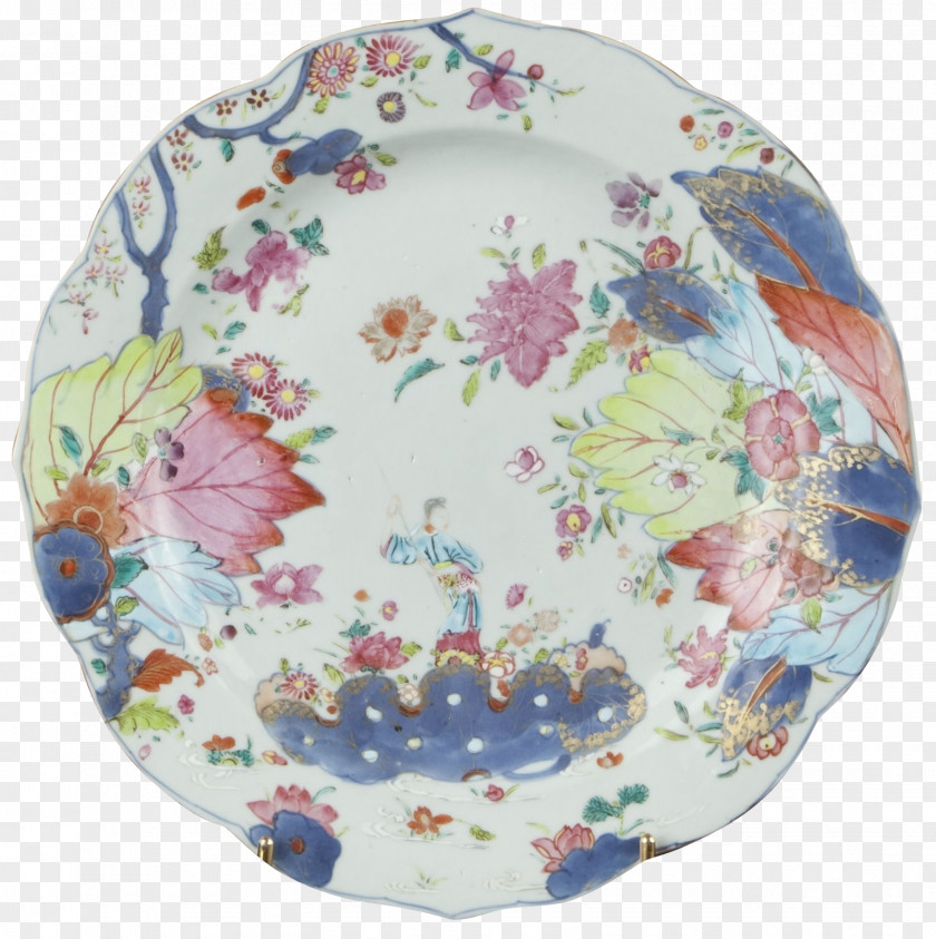 Chinese Export Porcelain Plate China Ceramics PNG