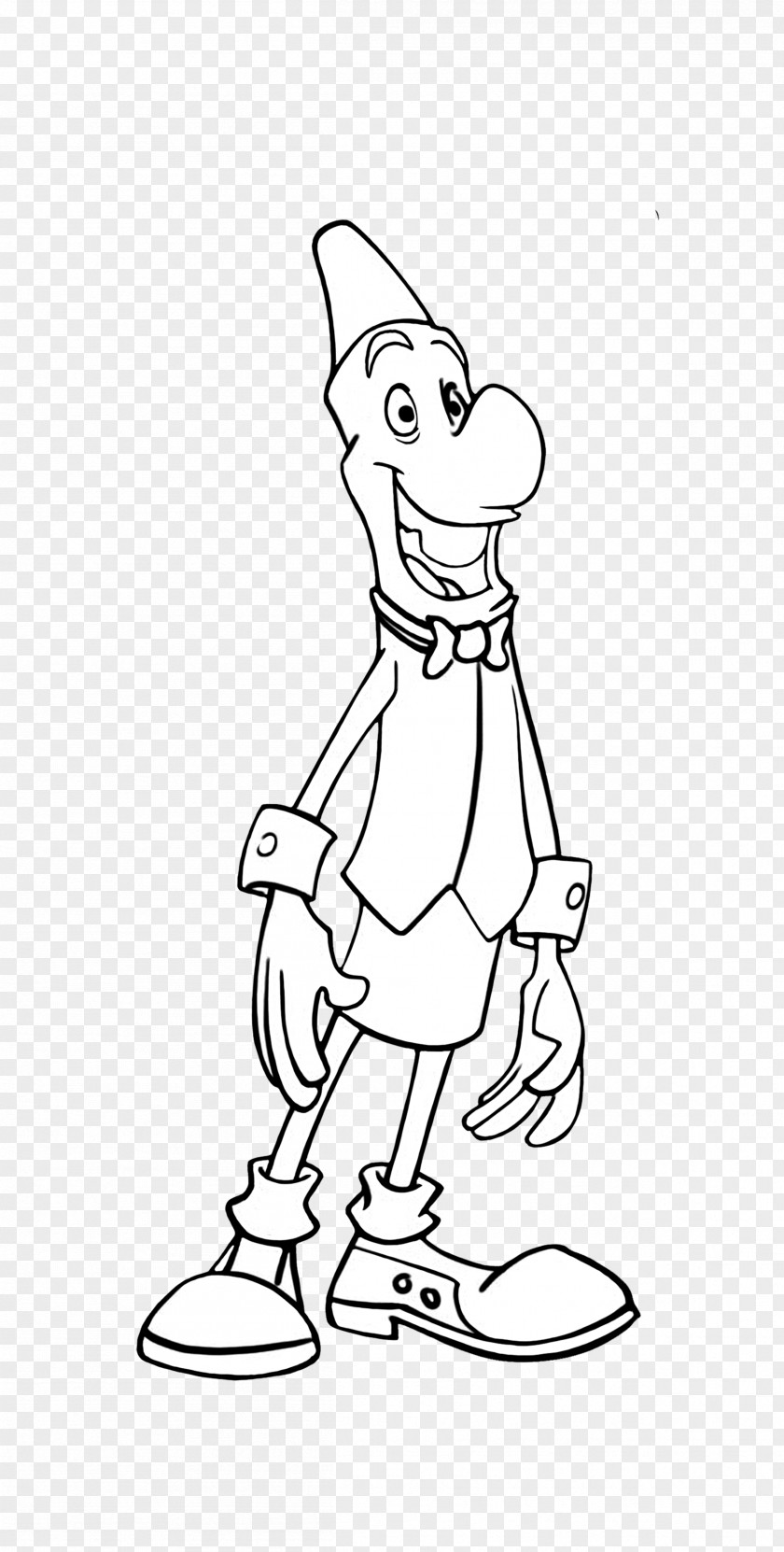 Circus Clown Coloring Pages Thumb Mammal Shoe Cartoon Human Behavior PNG