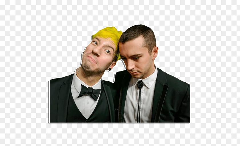 Josh Dun Tyler Joseph TWENTY ØNE PILØTS 59th Annual Grammy Awards Oh, Ms. Believer PNG