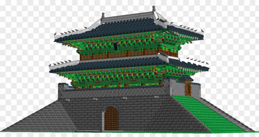 National Treasure Namdaemun The Eight Gates Of Seoul Lego Architecture PNG
