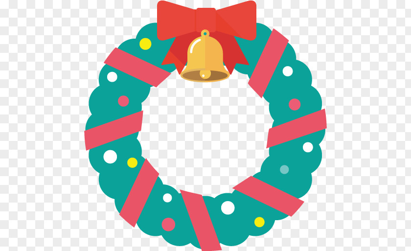 Wreath Christmas Ornament Day Design Illustration PNG