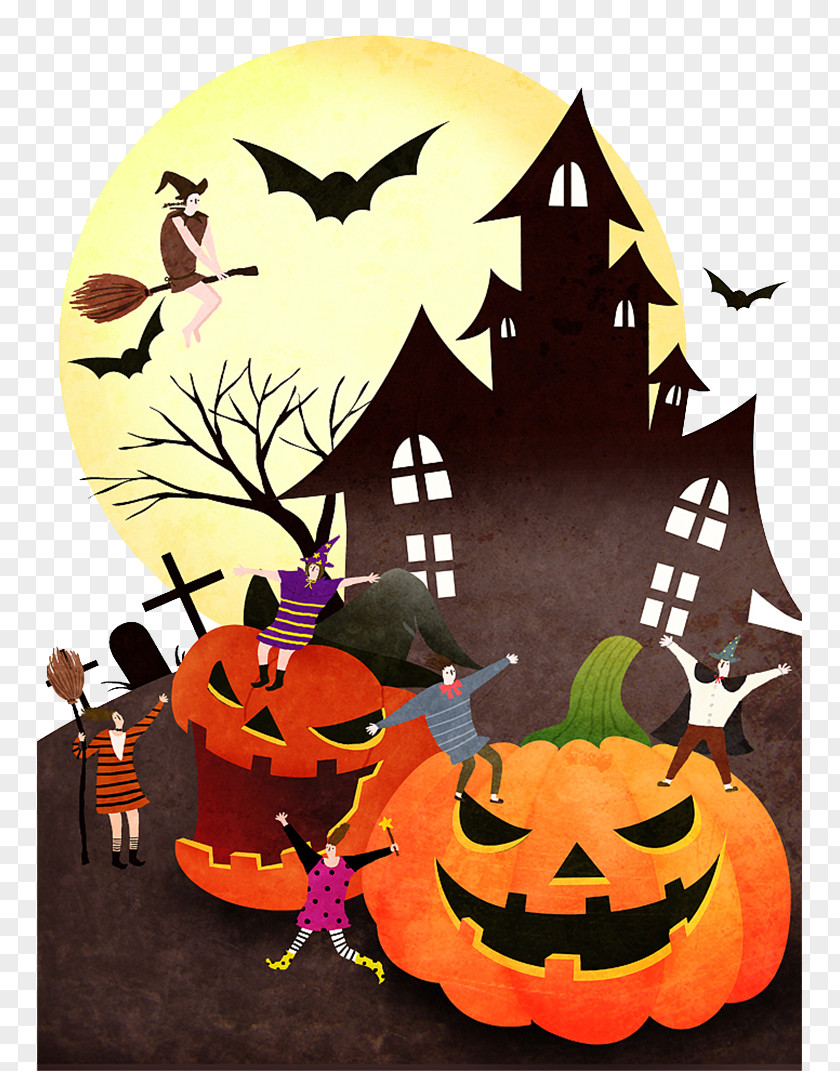 Halloween Illustration Jack-o-lantern PNG