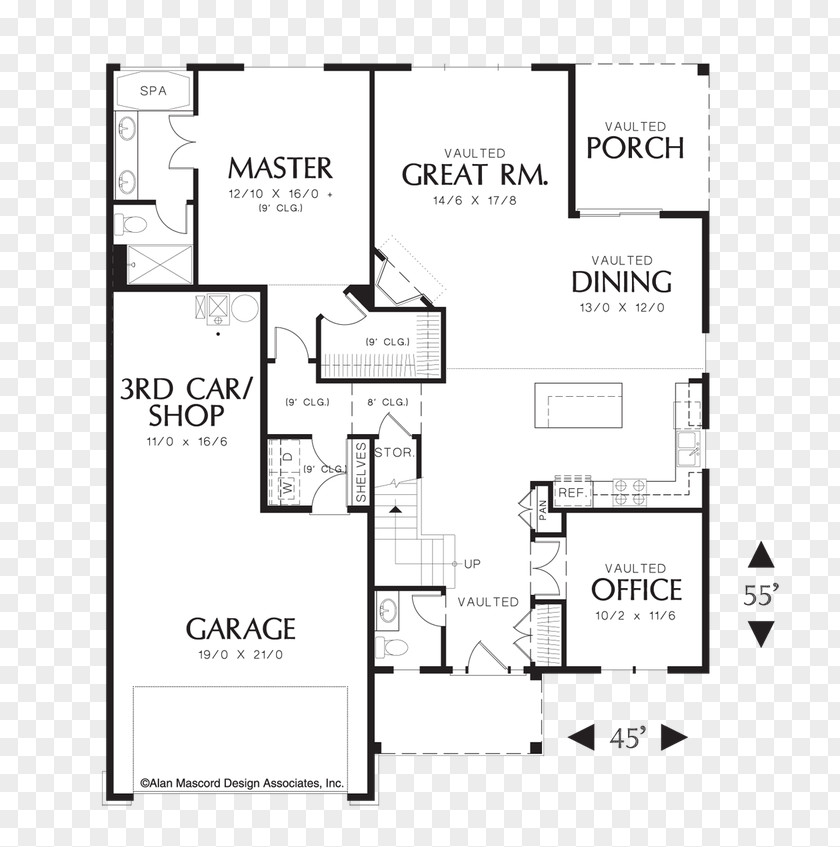 House Plan Floor PNG