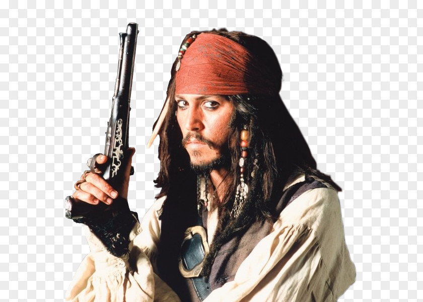 Jack Sparrow Pirates Of The Caribbean: Curse Black Pearl Will Turner Davy Jones Actor PNG