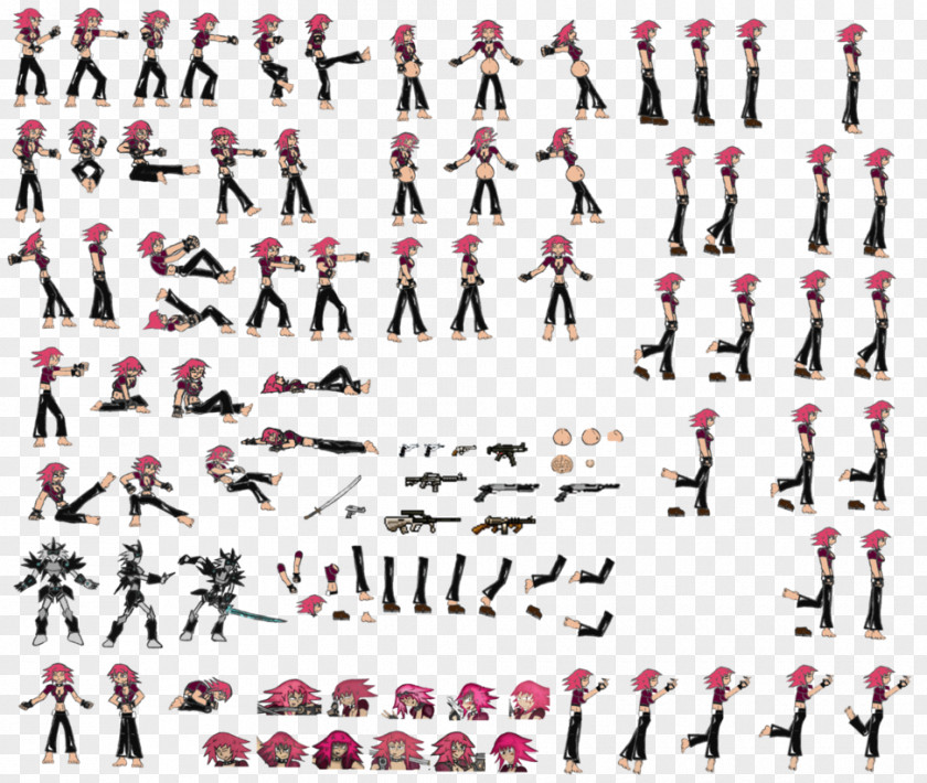 Sheet Sprite Animation Undertale PNG