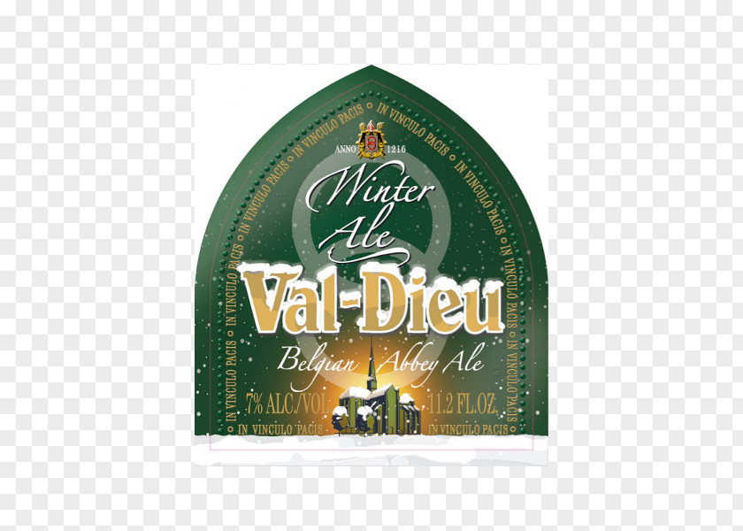 Winter Label Val-Dieu Abbey Beer Ale Porter Nøgne Ø PNG