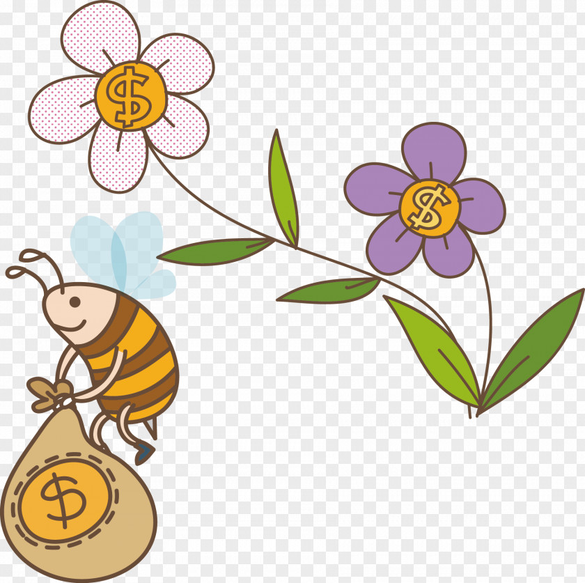 Bee Vector Honey Apidae Clip Art PNG