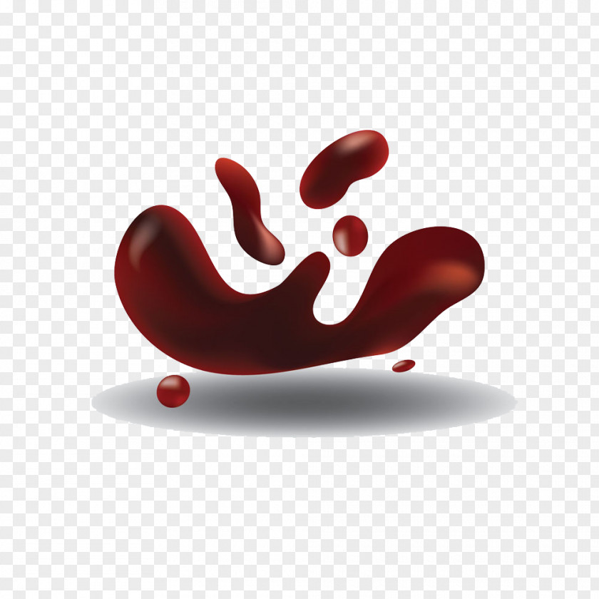 Red Blood Euclidean Vector PNG