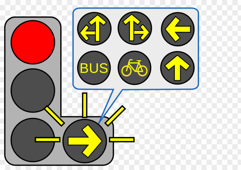 Traffic Light Yellow Turn On Red Green PNG