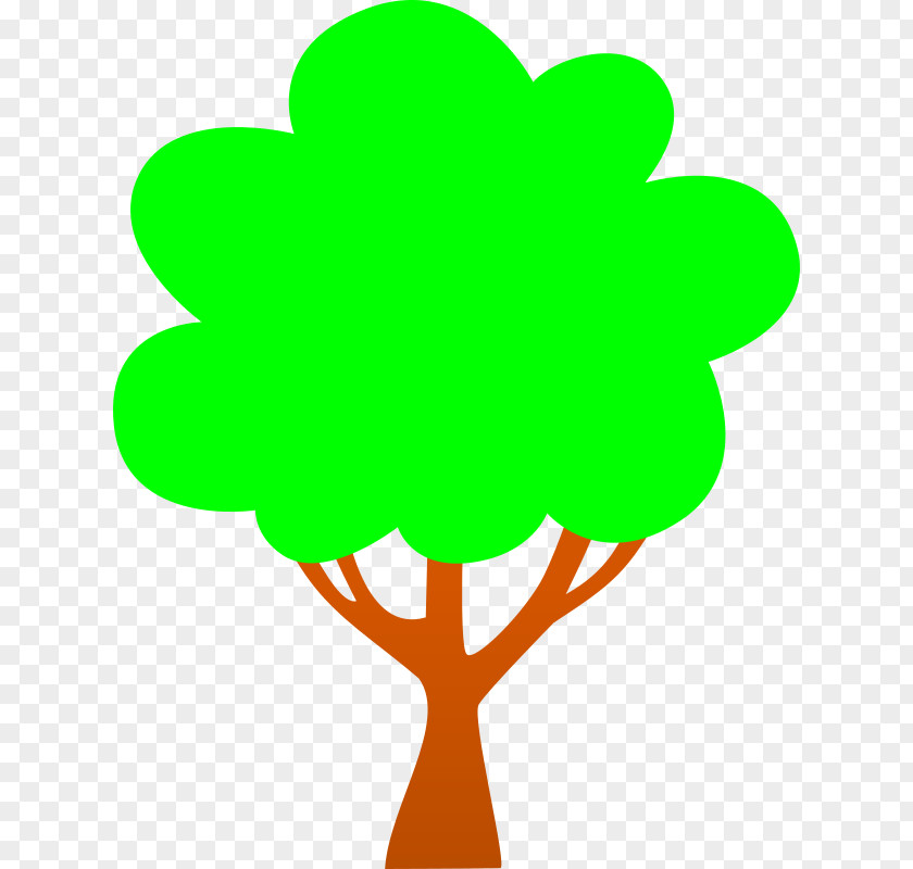 Tree Clip Art Leaf Plant Stem Line PNG