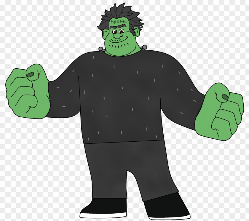 Wreck It Ralph Fix-It Felix Jr. Hulk YouTube Frankenstein PNG