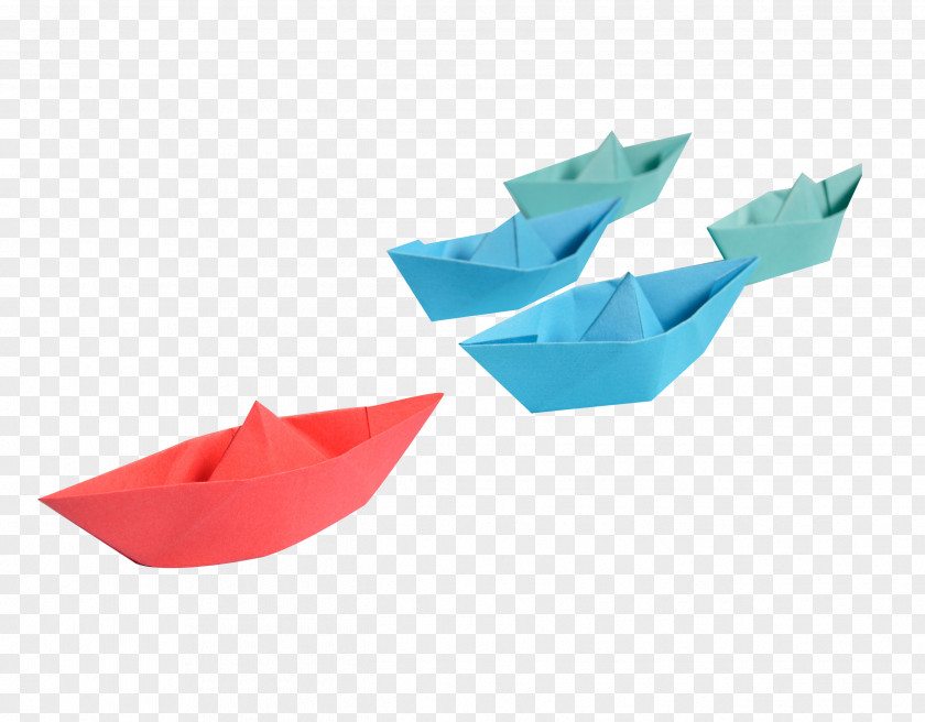 Color Paper Boat,Free Matting Watercraft Goods PNG
