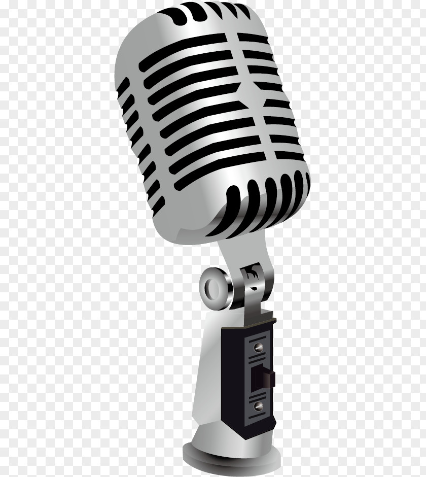 Creative Microphone Poster Cdr PNG