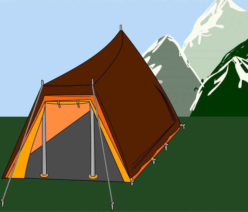 Tent Real Estate Commercial Property Cartoon Animation PNG