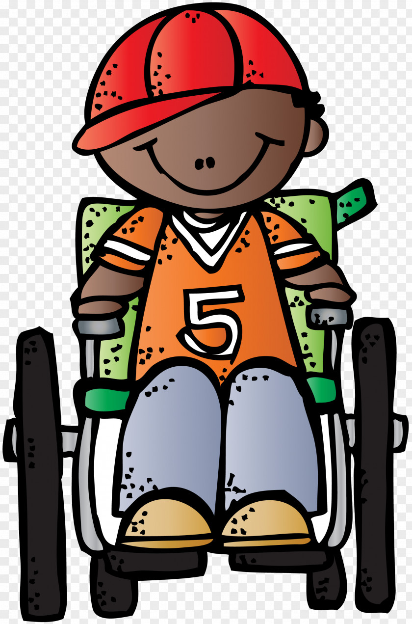 Melonheadz Pencil Cliparts Wheelchair Disability Child Clip Art PNG