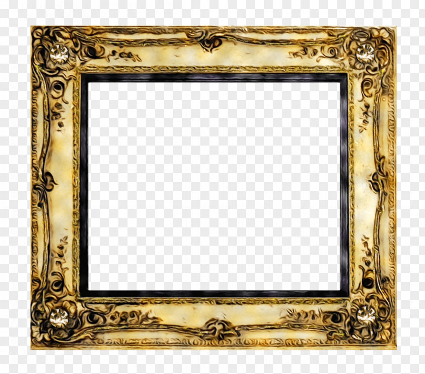 Metal Visual Arts Background Watercolor Frame PNG