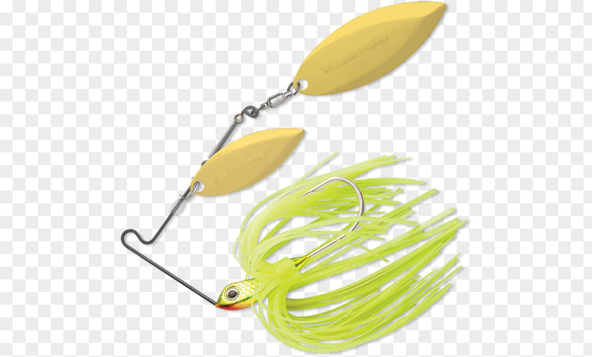 Tyrant Gold Spinnerbait Spoon Lure The Terminator Colorado PNG