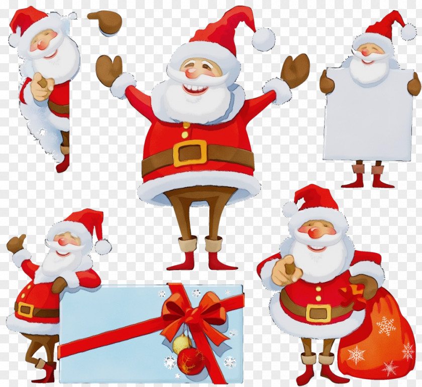 Christmas Holiday Ornament Santa Claus PNG