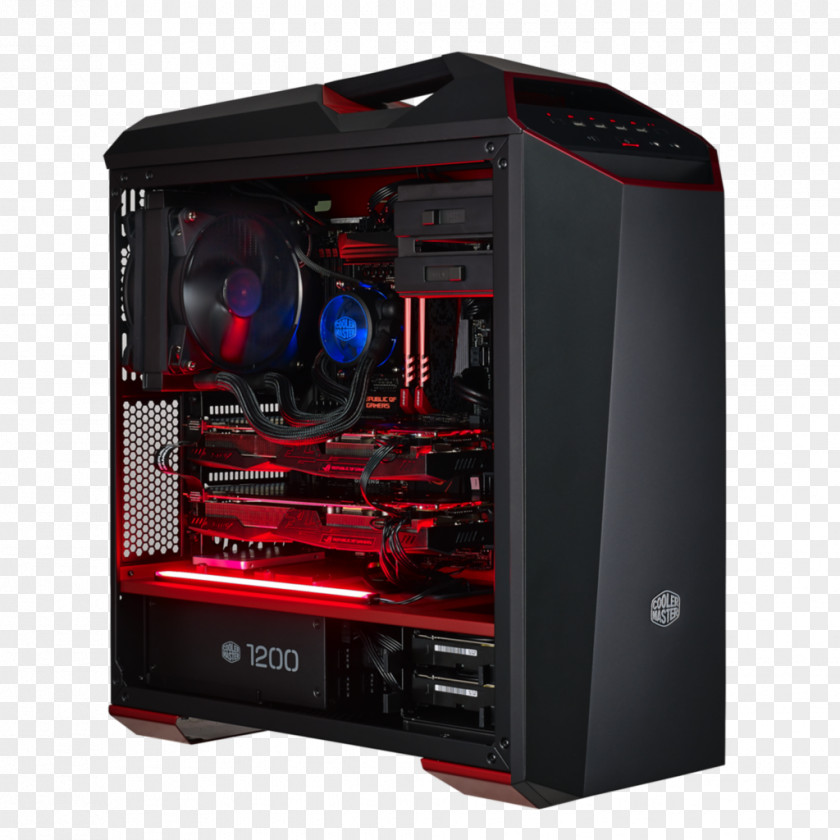 Pc GAMING Computer Cases & Housings Cooler Master MasterCase Maker 5t CPU Case Gaming System Cooling Parts PNG