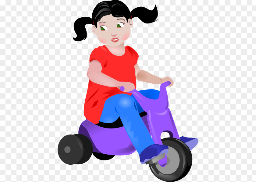 Cartoon Tricycle Cliparts Motorized Bicycle Clip Art PNG