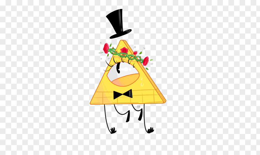 Gravity Fall Bill Cipher Drawing Sticker PNG