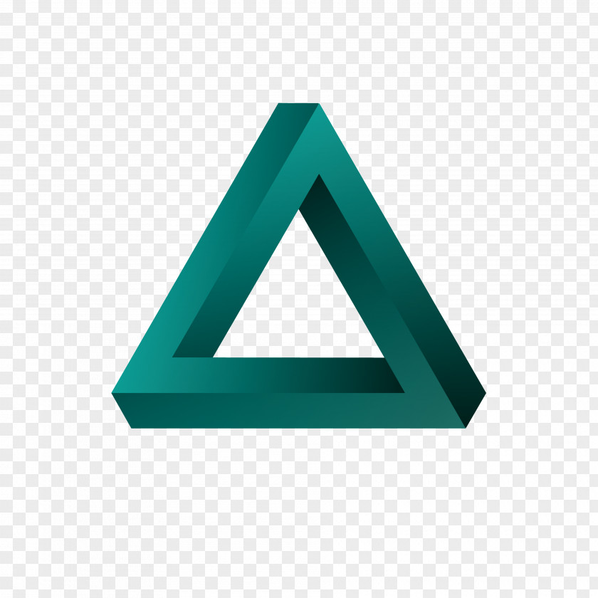 Impossible Triangle Space Penrose Amazon.com Icon PNG