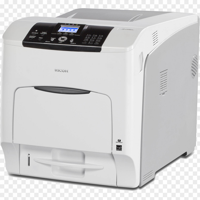 Printer Laser Printing Ricoh 407773 SP C440DN Color 1200 X Dpi Print Photocopier PNG