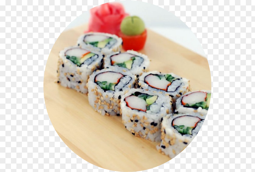 Sushi California Roll Makizushi Japanese Cuisine Philadelphia PNG