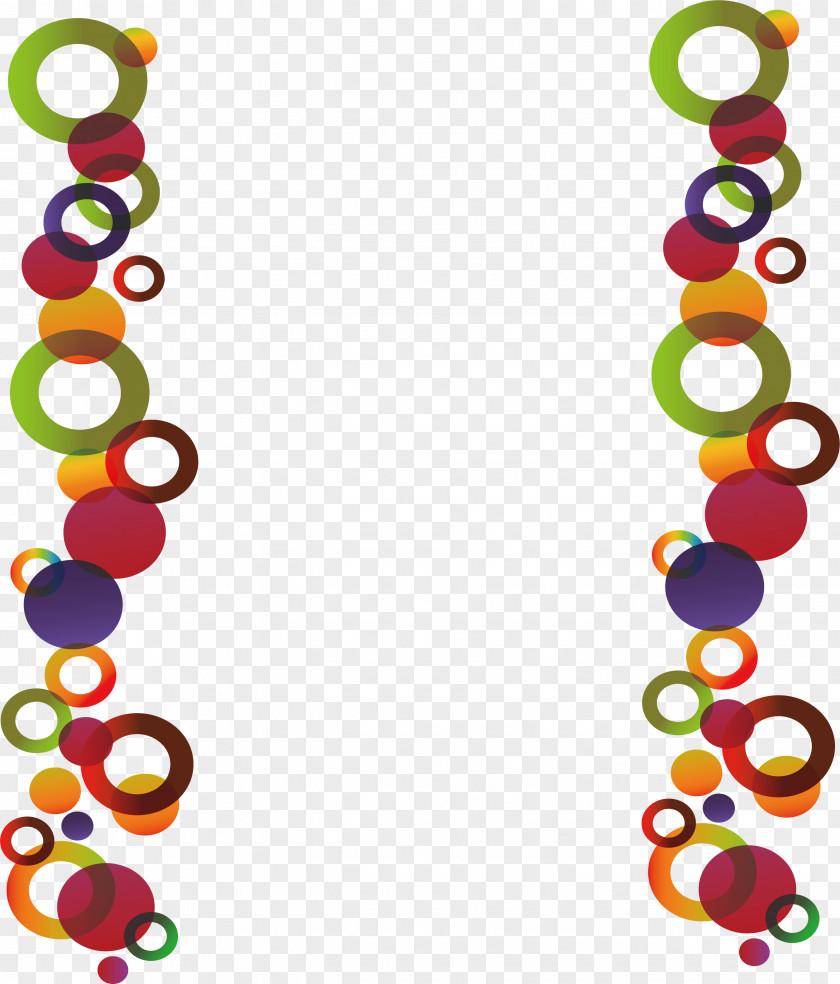 Colorful Circle Frame Download Clip Art PNG