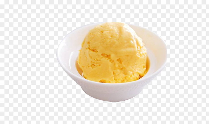 Mango Ice Cream Mixed With Yogurt Gelato Sorbet PNG