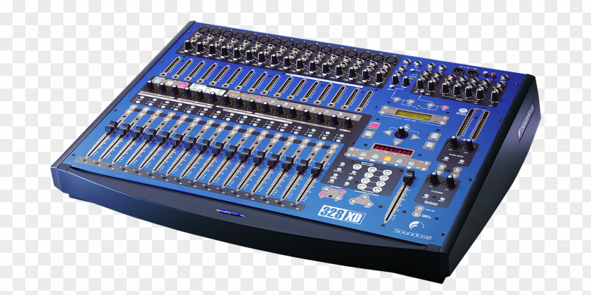 Mixing Desk Audio Mixers Soundcraft Fade Digital Console Disc Jockey PNG
