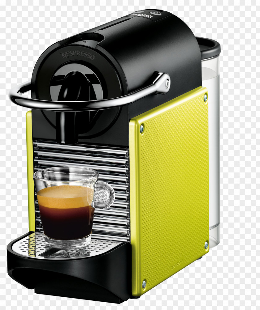 Nespresso De'Longhi Pixie EN 125 Espresso Machines Coffeemaker PNG