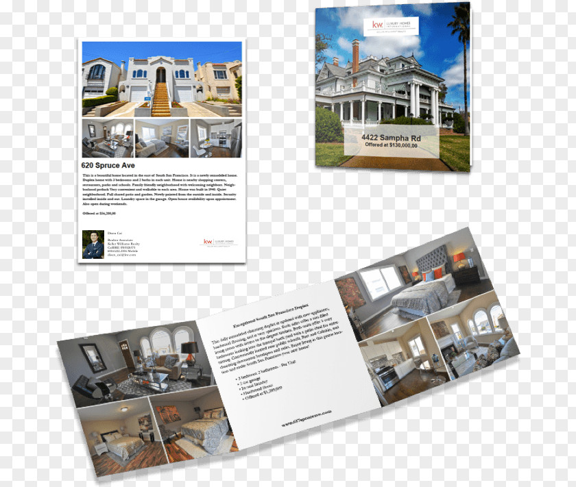 Professional Flyer Brochure Advertising Printing PNG