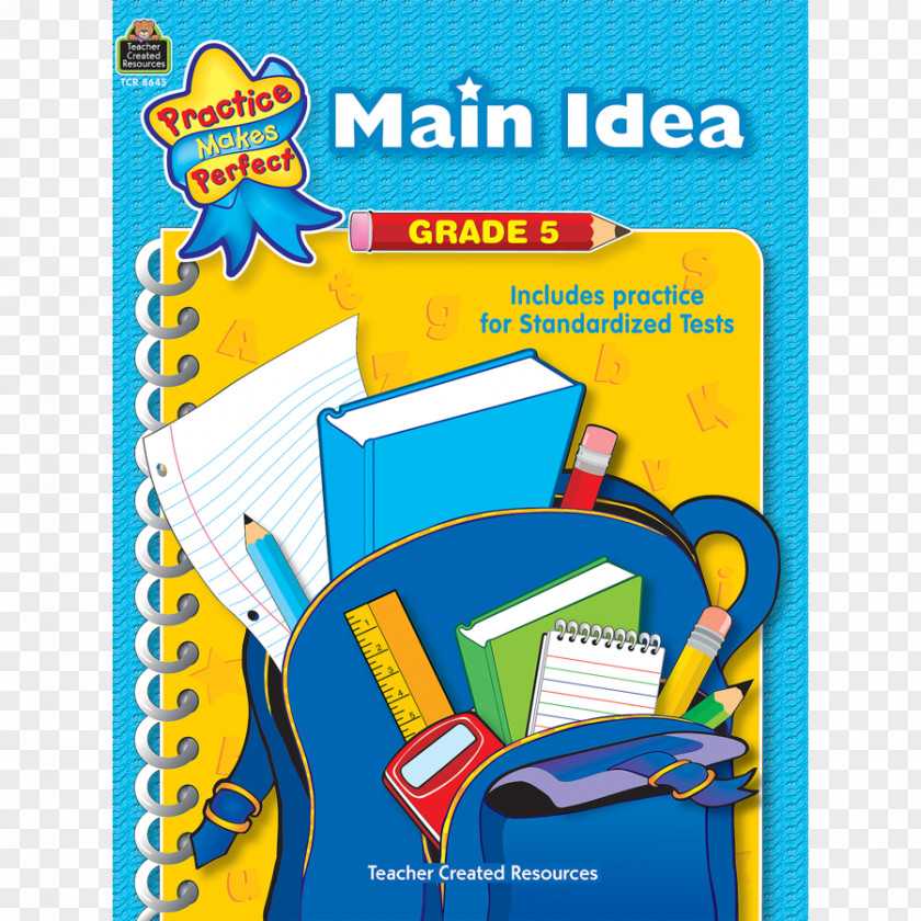 Teacher Main Idea, Grade 4 3 2 Reading PNG