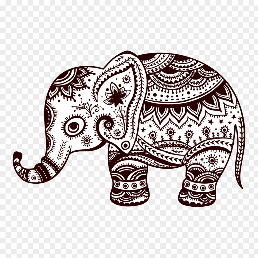 Animals Elephant Print T-shirt Pillow Blue Bedding PNG