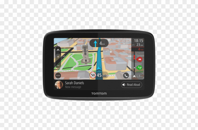 Car GPS Navigation Systems TomTom GO 520 Automotive System PNG